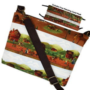 1812 Farm Life Crossbody, free mask