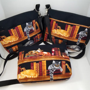 Books & Cats Crossbody