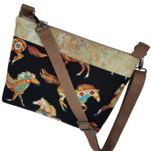 Southwest Horses Crossbody Bag