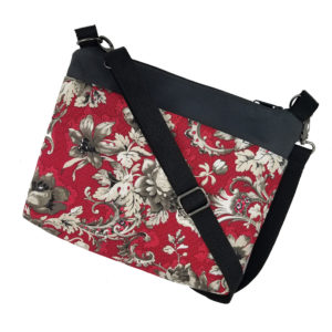 Garnet & Pewter Crossbody bag