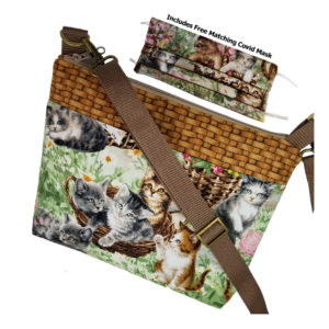 Crossbody Basket of Kittens