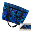 Mosaic plume shoulder bag free mask