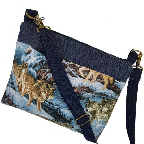 Wolves Crossbody Purse