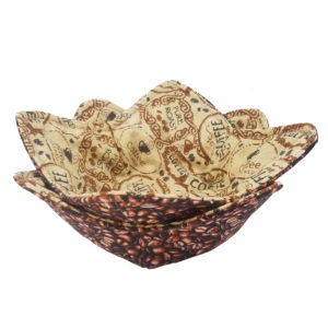 Pure Roast coffee microwave bowl cozy