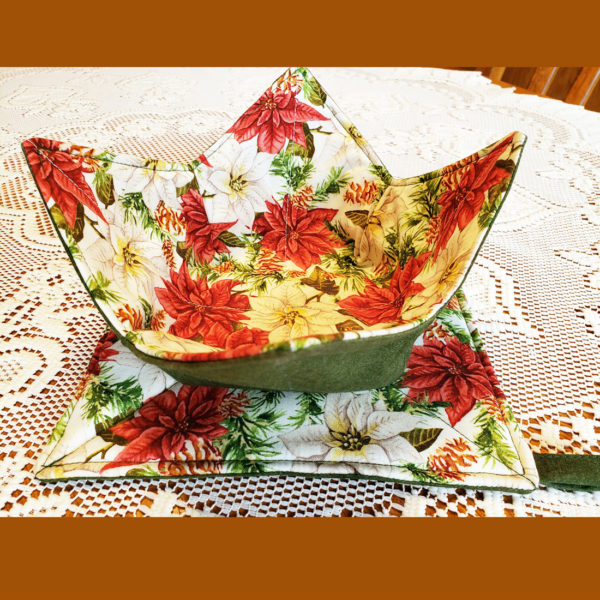 Kitchen Set Microwave Bowl matching Potholder