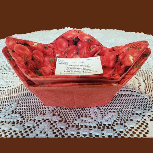 Tomato Microwave Bowl Cozy